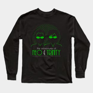 The Adventures Of Neo and Trinity Long Sleeve T-Shirt